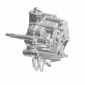 Rear Differential Gearcase Assembly by Polaris