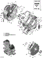 CRANKCASE - HD8 - 2016 CAN AM DEFENDER