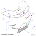 BODY: FRONT RACK - 2020 POLARIS SPORTSMAN 450 HO UTILITY