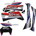Kawasaki Teryx Complete Graphics Kit Red White Blue 2 Door by D'Cor Visuals