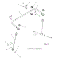 SUSPENSION: STABILIZER BAR REAR - 2019 POLARIS ACE 500 SOHC