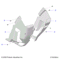 BODY: FRONT MUD GUARDS - 2026 POLARIS SPORTSMAN XP 1000 55"