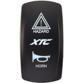 Dash Switch Rocker Face XTC Hazard/Horn By XTC Power