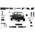 BODY - DECALS - BASE - 2021 CAN AM DEFENDER MAX HD8 BASE / DPS / XT