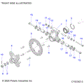 SUSPENSION: REAR HUB CARRIER and BRAKE DISC - 2021 POLARIS SPORTSMAN XP 1000 S 55"