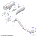 ENGINE: EXHAUST - 2020 POLARIS SPORTSMAN 850 HIGH LIFTER