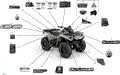 DECALS - STD - DPS - 2020 CAN AM OUTLANDER 450 EFI