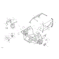FRAME - SYSTEM - 2025 CAN AM DEFENDER HD7 XT - DUSTY NAVY - 62" WIDTH