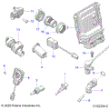 ELECTRICAL: SWITCHES SENSORS ECU and CONTROL MODULES - 2022 POLARIS SPORTSMAN XP 1000 S 55"