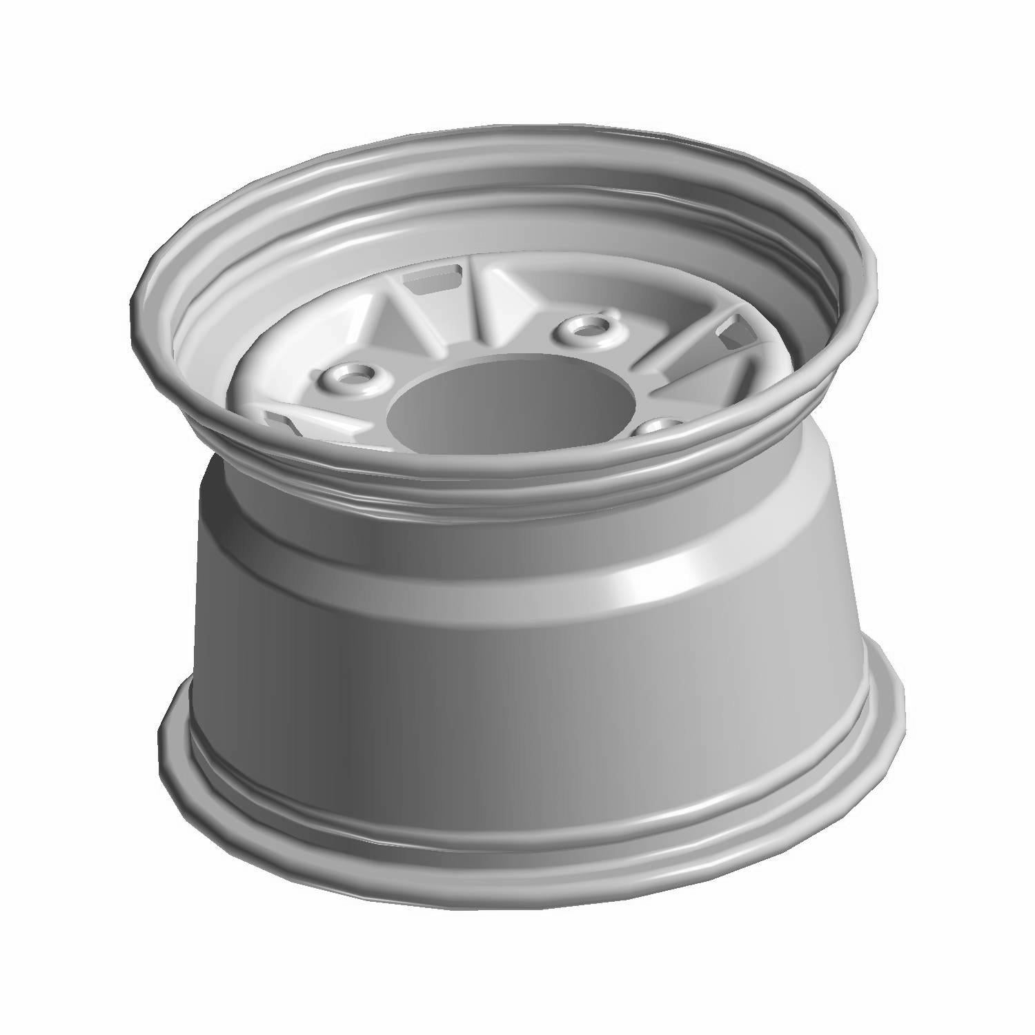 Rear Rim 12x8 [6inch Offset] by Polaris