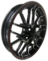 Front Wheel, Cast,19X3.5,,Blackm,Pin (Incl. 7,8,13-15) by Indian