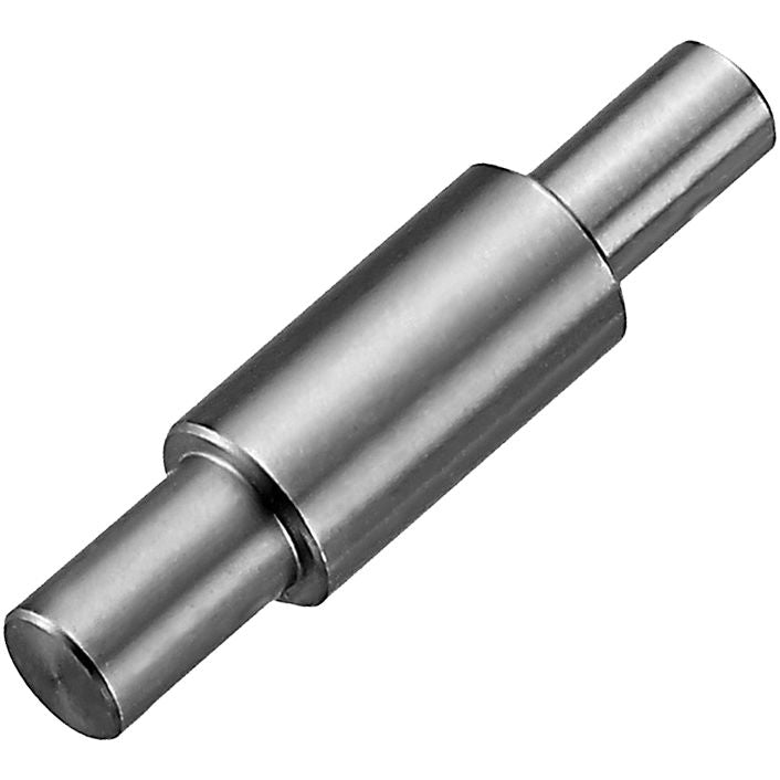 The Clutch Bearing Driver by Helix is a cylindrical metal dowel pin with three different diameters, smooth surface, and shiny finish, commonly used for Arctic Cat repairs, shown lying diagonally on a white background.