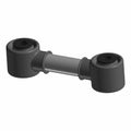 Gray stabilizer bar linkage with cylindrical bushings on both ends for off-road vehicle suspension.