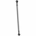 Gray metal radius rod with ball joint ends for Polaris off-road vehicles.