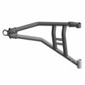 Matte black metal front lower right A-arm suspension component with tubular frame design.