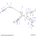 BRAKES: BRAKE LINES REAR - 2023 POLARIS SPORTSMAN 570 6X6