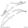 SUSPENSION: FRONT A-ARMS - 2022 POLARIS SPORTSMAN 850 HIGH LIFTER