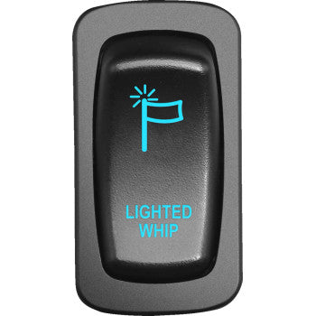 Whip Light Switch Blue by Moose Offroad