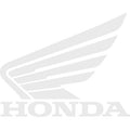 Honda Logo Decals Wing White 3 Pack by Factory Effex