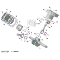 CRANKSHAFT PISTON AND CYLINDER - HD8 - 2017 CAN AM TRAXTER MAX