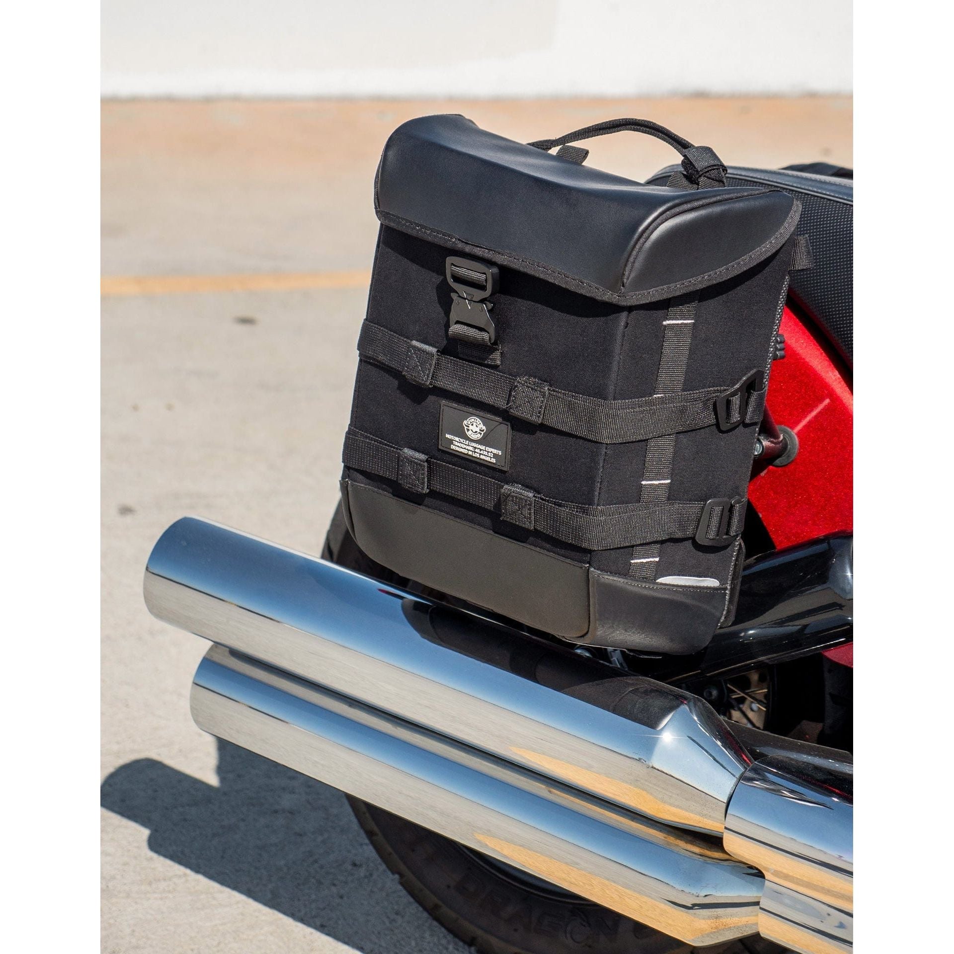 15L - Incognito Quick-Mount Medium Indian Sport Chief (2023+) Solo Saddlebag (Right Only) by Viking Bags 31288 Saddlebag