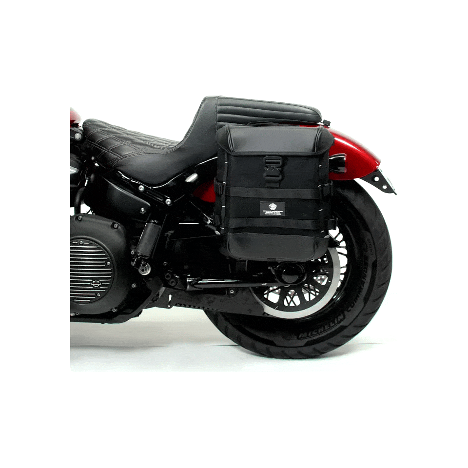 15L - Incognito Quick-Mount Medium Indian Sport Chief (2023+) Solo Saddlebag (Right Only) by Viking Bags 31288 Saddlebag