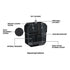 15L - Outlaw Quick-Mount Medium Indian Super Chief (2022+) Hard Solo Saddlebag (Left Only) by Viking Bags 31199 Saddlebag