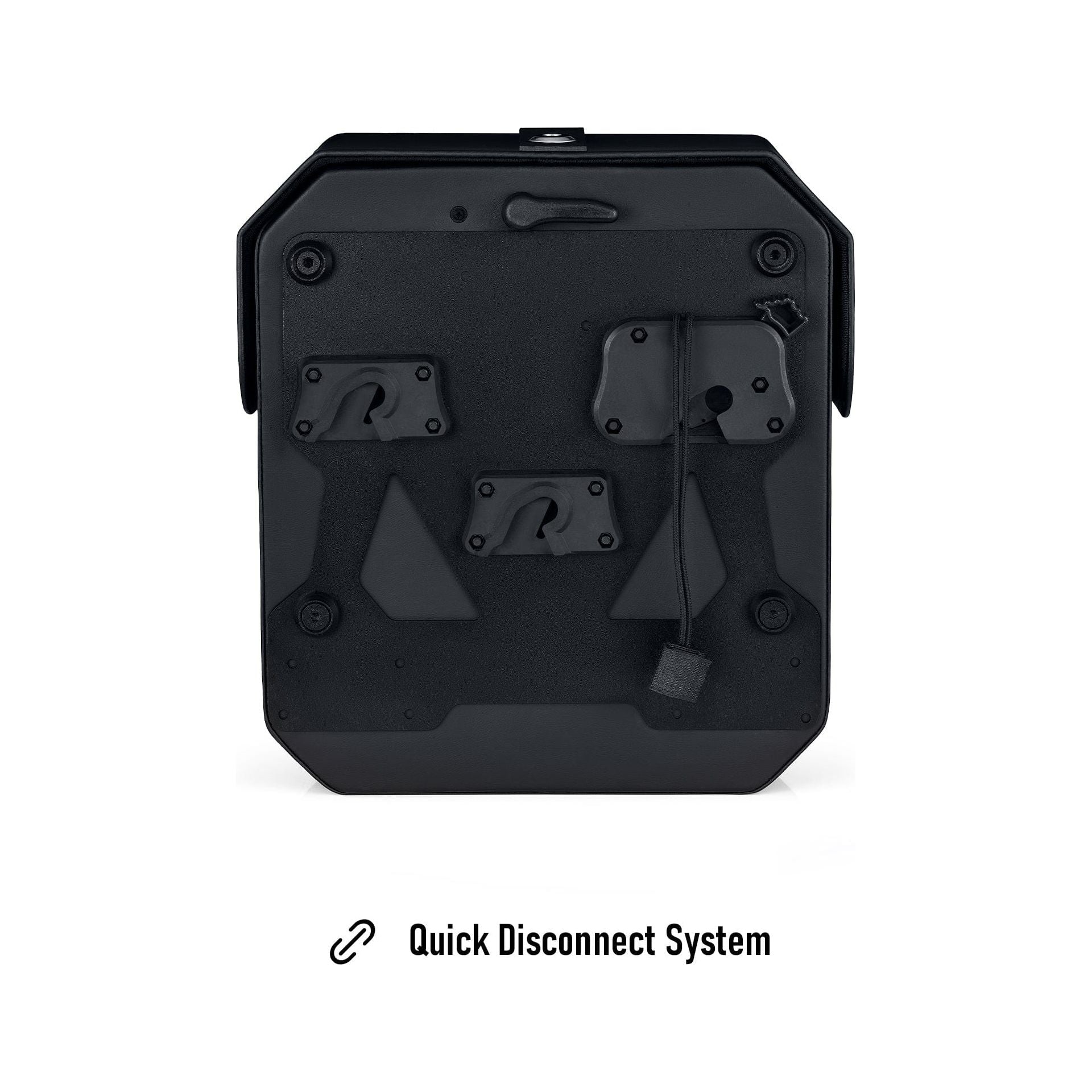 15L - Outlaw Quick-Mount Medium Indian Super Chief (2022+) Hard Solo Saddlebag (Left Only) by Viking Bags 31199 Saddlebag