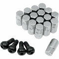 16/Pack 12Mmx1.50 Lug Nuts Chrome by Moose
