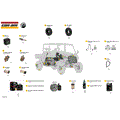 MISCELLANEOUS - MAINTENANCE PARTS & FLUIDS - 2026 CAN AM DEFENDER HD11 XT CAB - DUSTY NAVY SATIN - 65" WIDTH