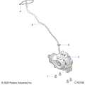 DRIVE TRAIN: GEARCASE MOUNTING FRONT - 2025 POLARIS SPORTSMAN XP 1000 55"