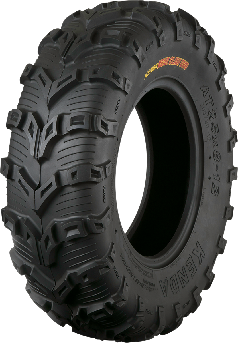 KENDA K592 Bearclaw Evo Front Tire - 28x9-14 - 6 Ply with Enhanced Traction and Durability