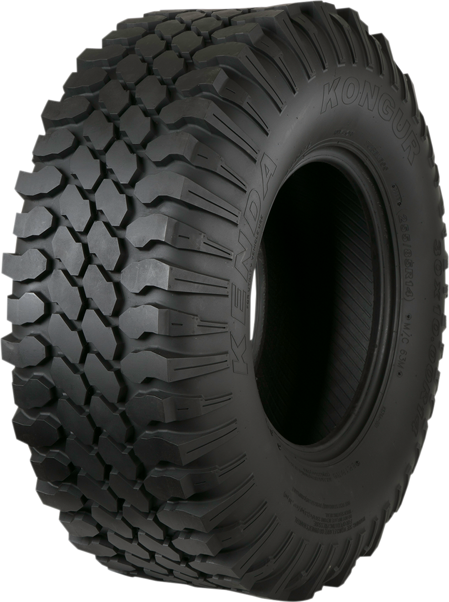 KENDA K576A Kongur 30x10R14 UTV Tire - 8 Ply Radial Design for Trail and Hard Terrain Performance
