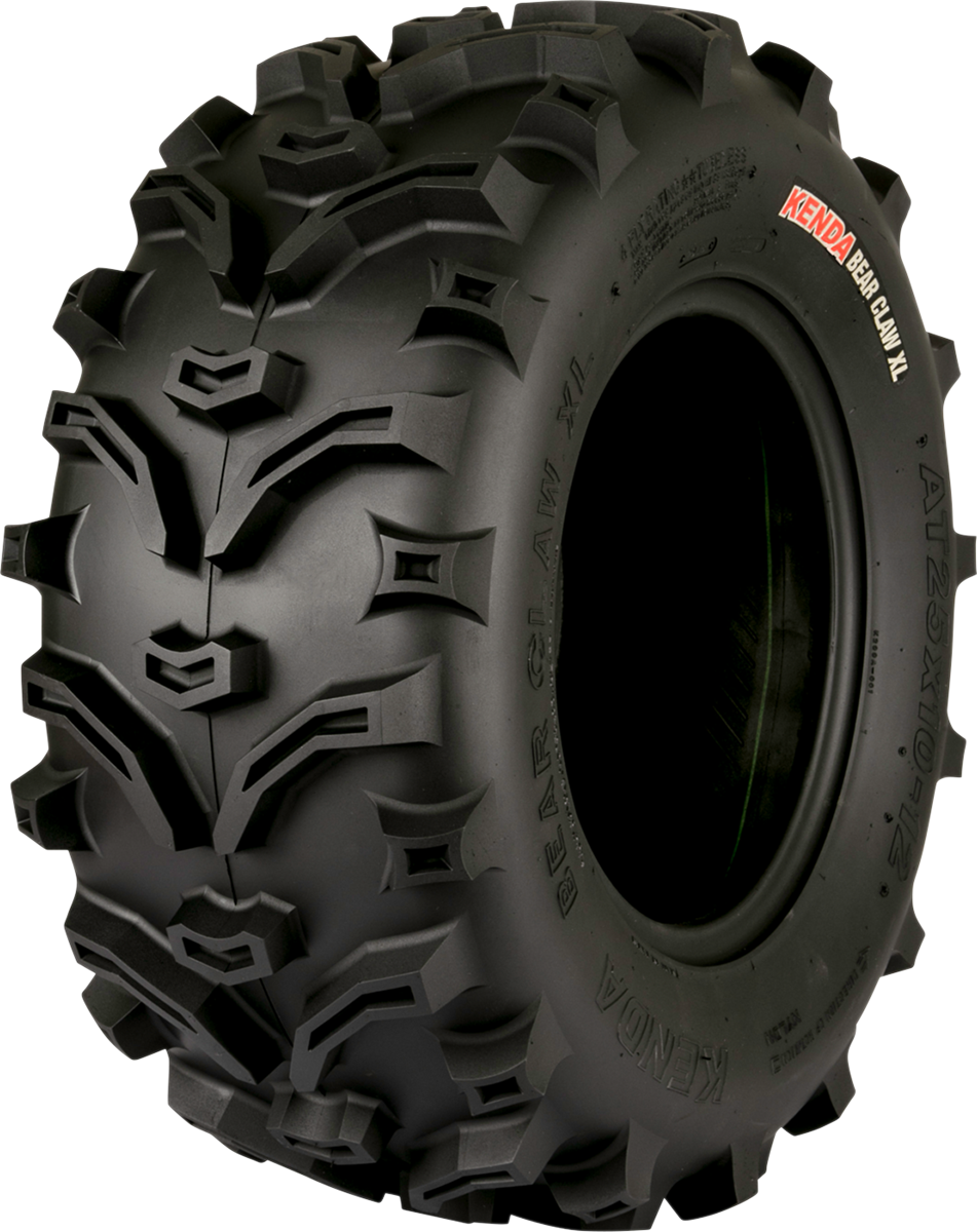 KENDA K299A Bearclaw XL Rear ATV Tire 24x10-11, 6 Ply - Part Number 082991114C1