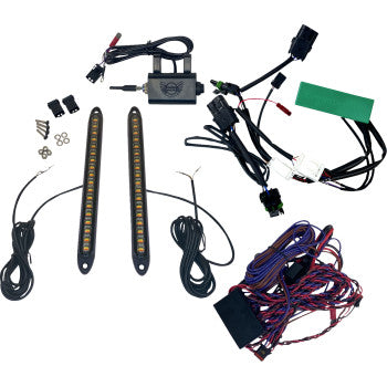 Can Am Maverick Turn Signal Kit Front & Rear by Custom Dynamics