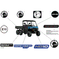 BODY - DECALS - 2023 CAN AM DEFENDER 6X6 HD10 XT