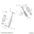 SUSPENSION: FRONT SHOCK - 2026 POLARIS SPORTSMAN 570 EPS TRAIL