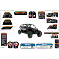 BODY - WARNING DECALS - 2023 CAN AM MAVERICK MAX TURBO RR X RS SMART SHOCK
