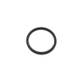 Black rubber O-ring gasket with a smooth circular shape and uniform thickness.