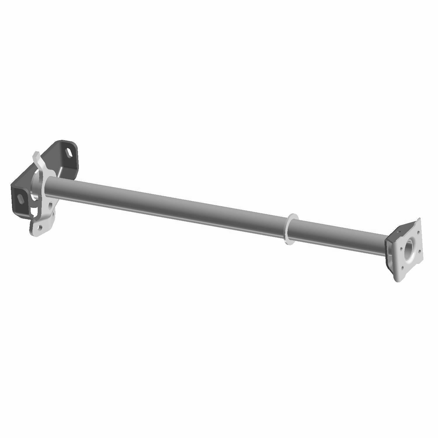 Metal steering column post with mounting brackets on both ends, designed for Polaris Sportsman 850 High Lifter models.