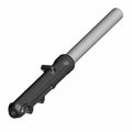 Black left fork leg cartridge with silver upper tube for Indian Scout motorcycles.
