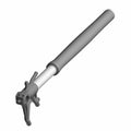 Right fork tube in gold anodized metal with mounting points and smooth cylindrical design.