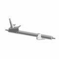 Black metal steering spindle with mounting points and cylindrical shaft for Polaris ATV.