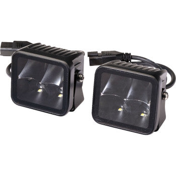 LED Cube Light 3" Black by Moose Offroad