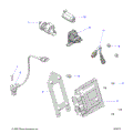 ELECTRICAL: SWITCHES SENSORS and ECM (2) - 2023 POLARIS SPORTSMAN TOURING 570