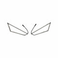 187 Style RZR Pro XP / Pro R / Turbo R Halos w/ Control Harness by 5150 Whips