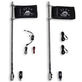 5150 Platinum 2x 187 LED Whips (1 Pair) by 5150 Whips