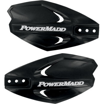PowerX Hand Guards Black by Powermadd