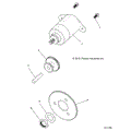 ENGINE: STARTER MOTOR - 2017 POLARIS ACE 150