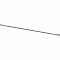 Black metal front brake line with circular fittings on both ends for Polaris RZR-570 models.
